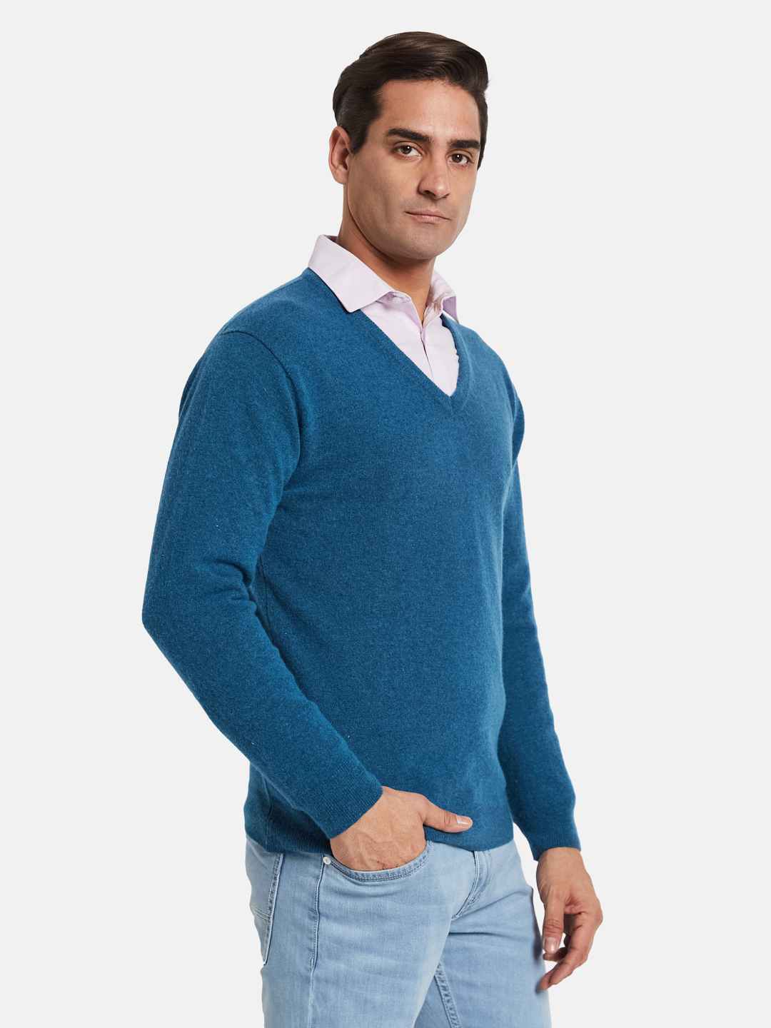 METTLE Men Woollen Pullover