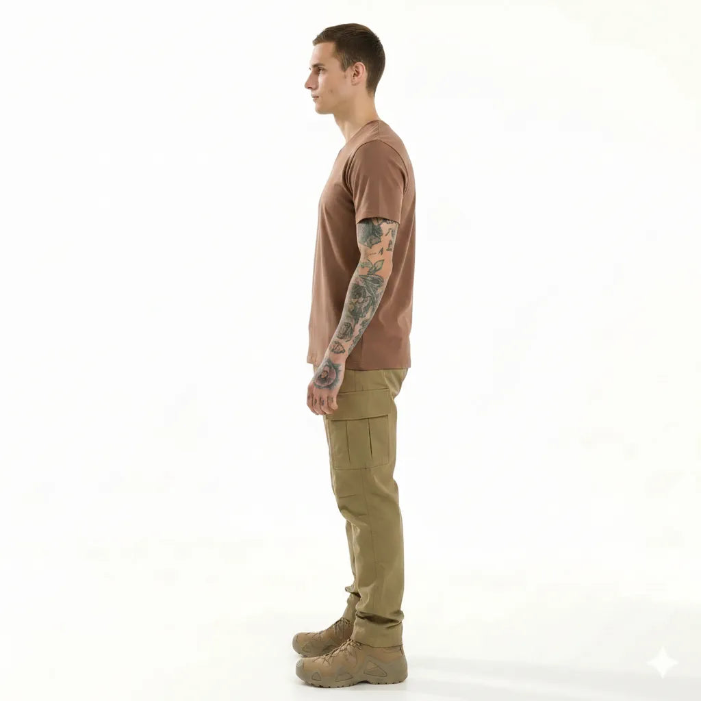 Men V-Neck T-shirt