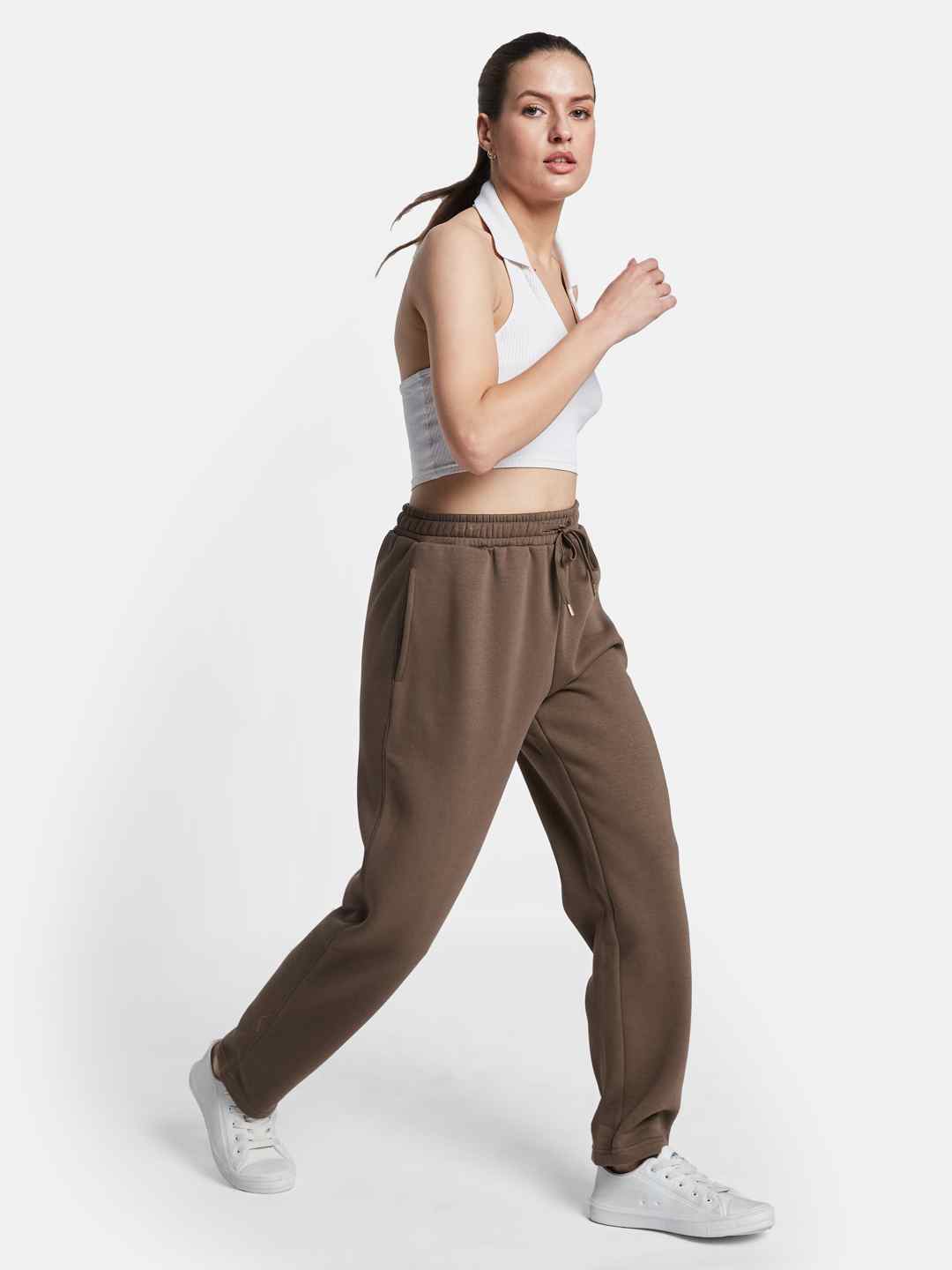 METTLE Women Mid Rise Track Pants