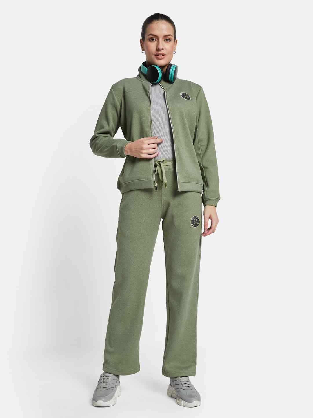 Mettle Women Solid track Suits