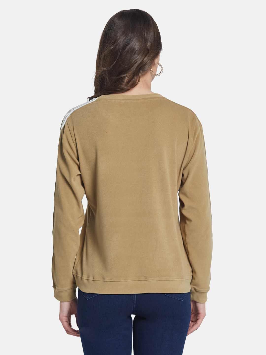 METTLE Women Round Neck Sweatshirt