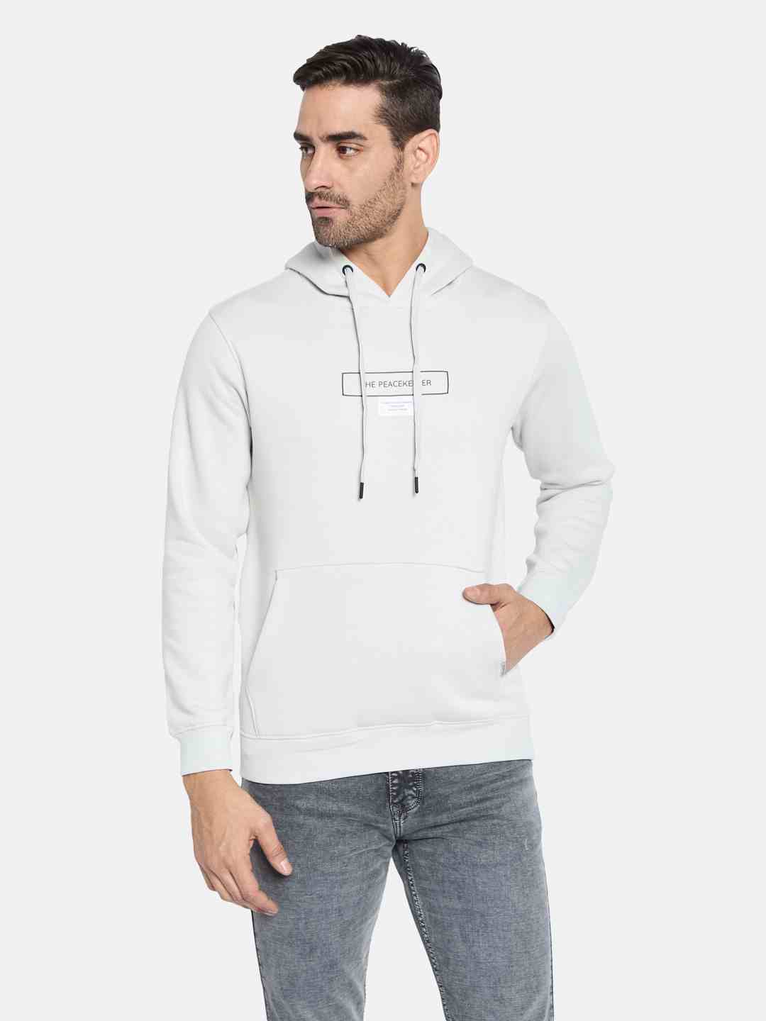 Octave Men Hooded Pullover Sweatshirt