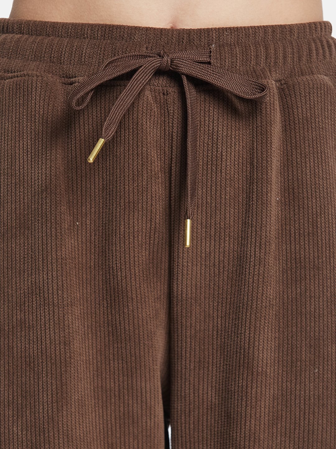 METTLE Women Regular Fit Mid Rise Fleece Joggers