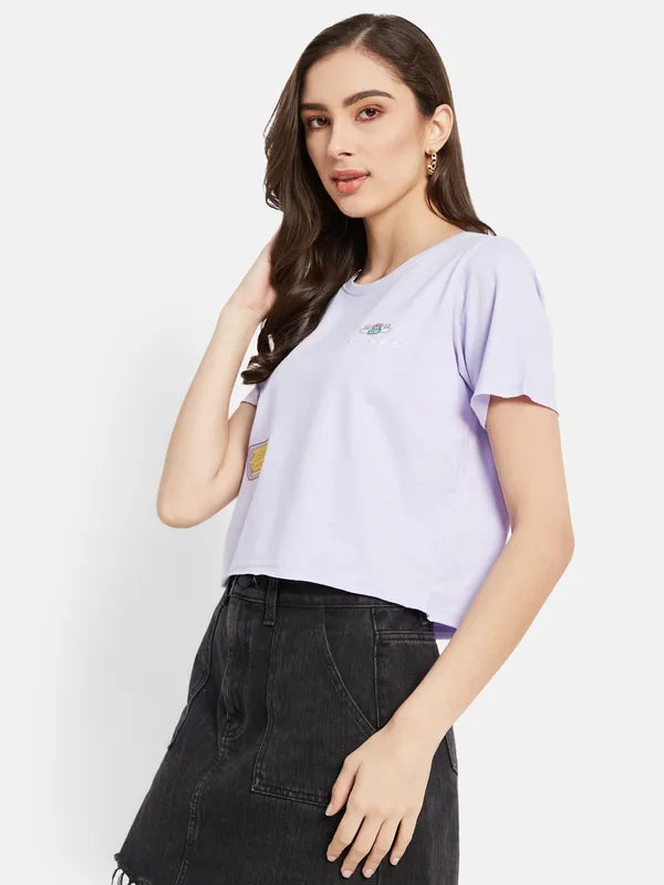 Warner Bros Friends Print Crop T-Shirt