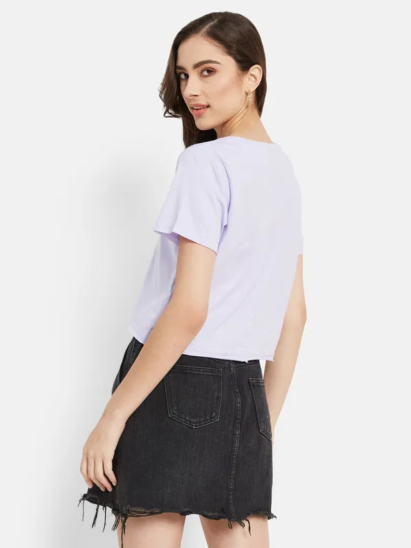 Warner Bros Friends Print Crop T-Shirt