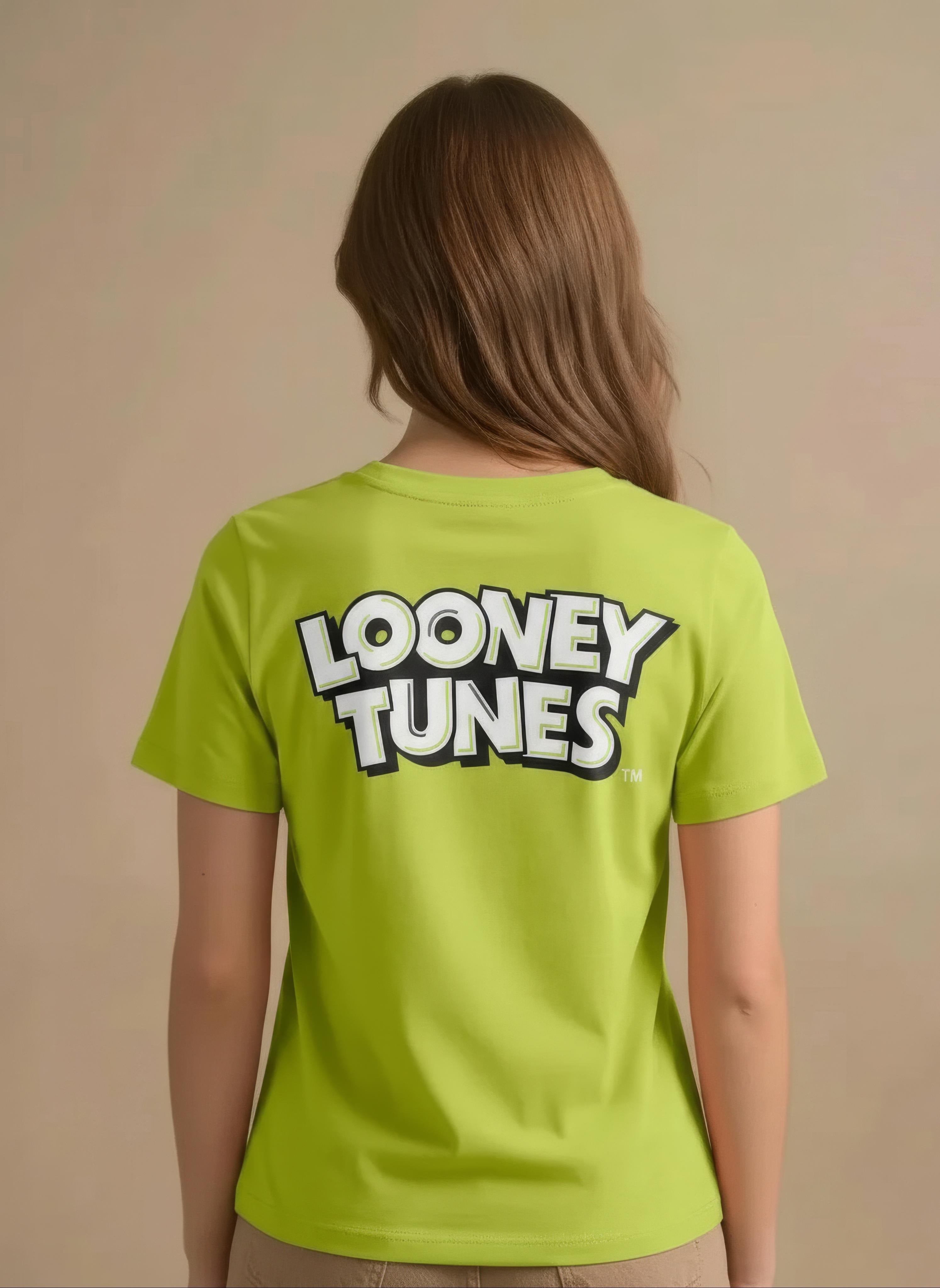 Women Printed Round Neck T-Shirt