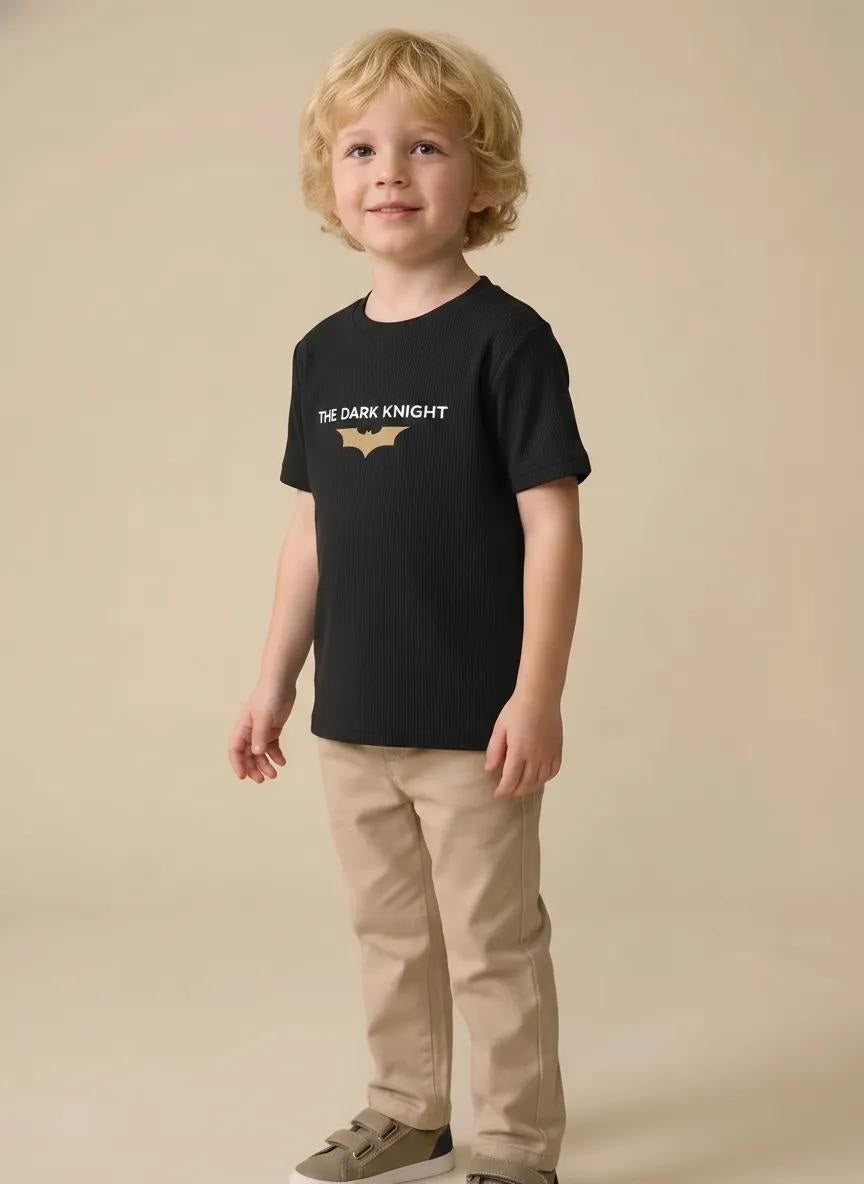 Boys Batman Printed T-shirt
