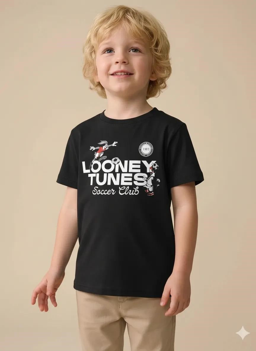 Boys Looney Tunes Printed T-shirt