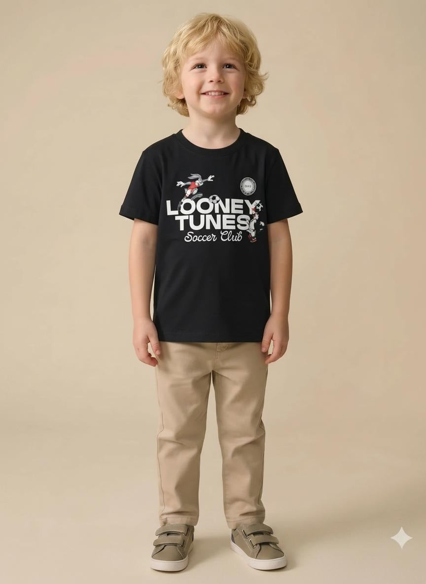 Boy Round Neck T-Shirt