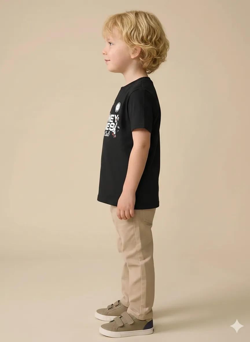 Boy Round Neck T-Shirt