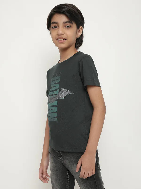 Octave Boys Batman Printed Casual T-Shirt
