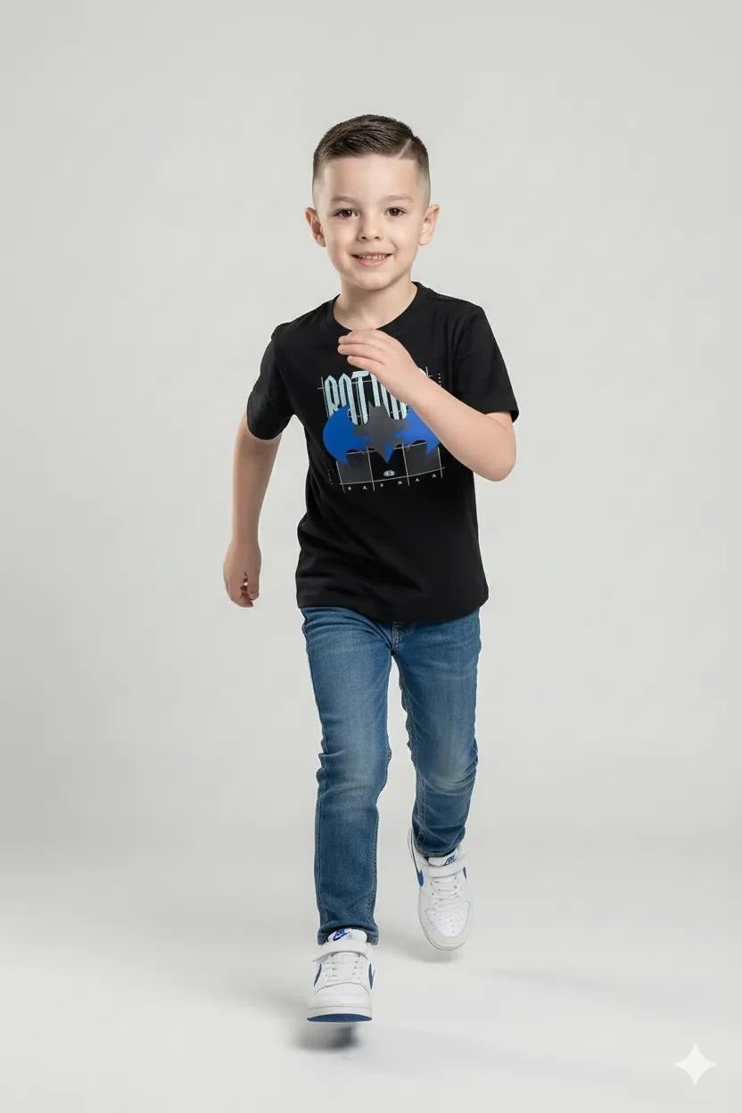 Boys Batman Printed T-shirt