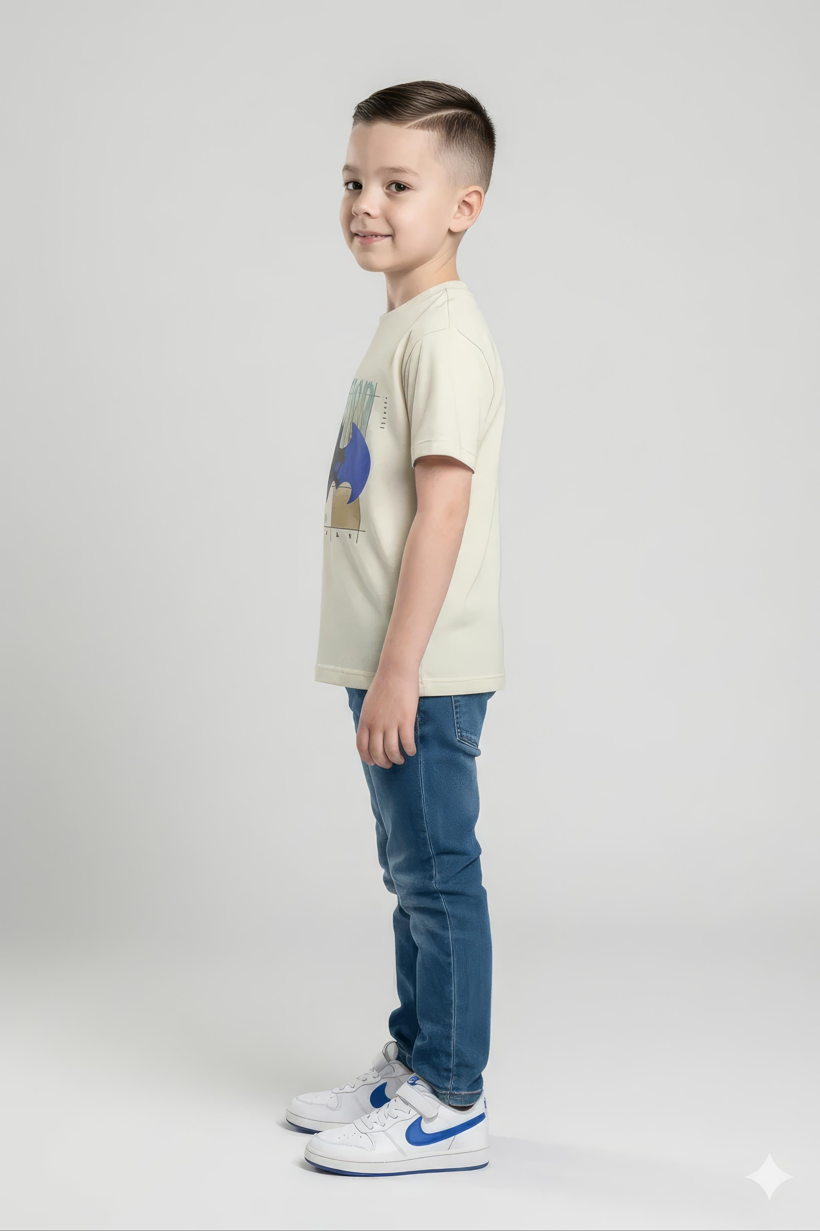 Boys Batman Printed T-shirt