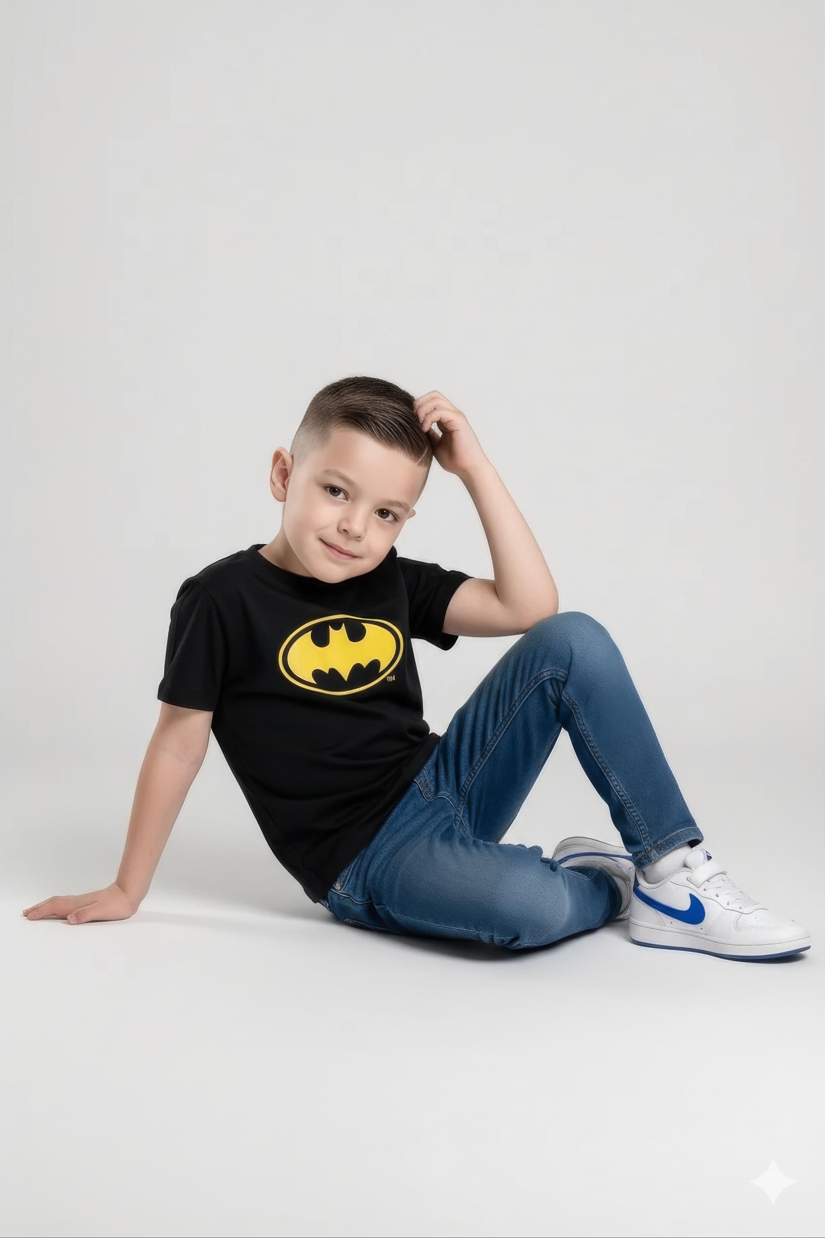 Boy Printed Round Neck T-Shirt