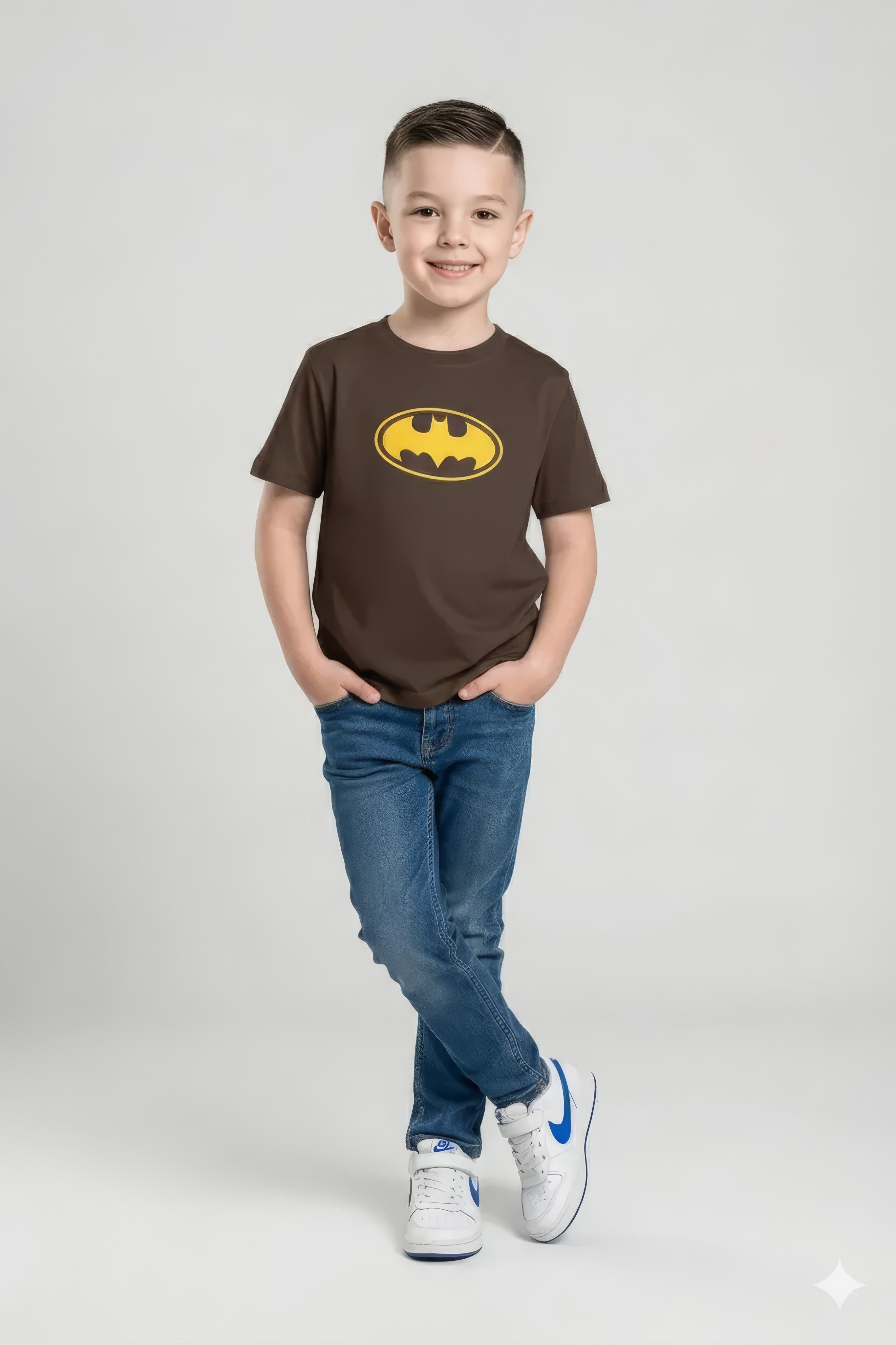 Boy Printed Round Neck T-Shirt