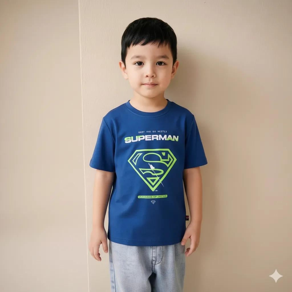 Boy Printed Round Neck T-Shirt