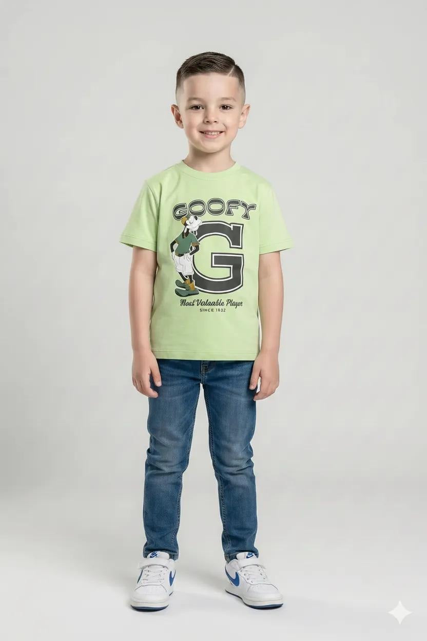 Boys Goofy Printed T-shirt