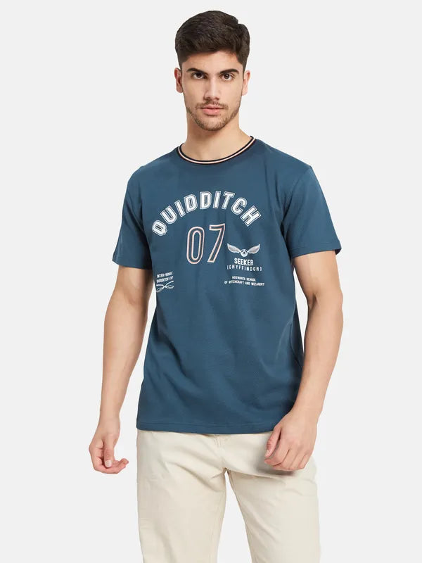 Warner Bros Harry Potter Typographic Print T-Shirt