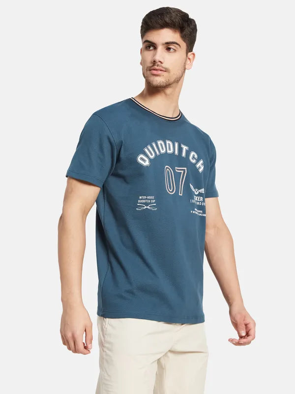 Warner Bros Harry Potter Typographic Print T-Shirt