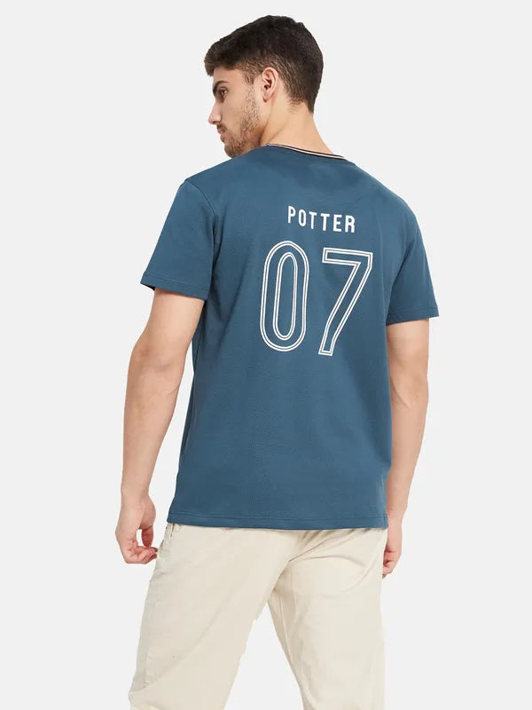 Warner Bros Harry Potter Typographic Print T-Shirt
