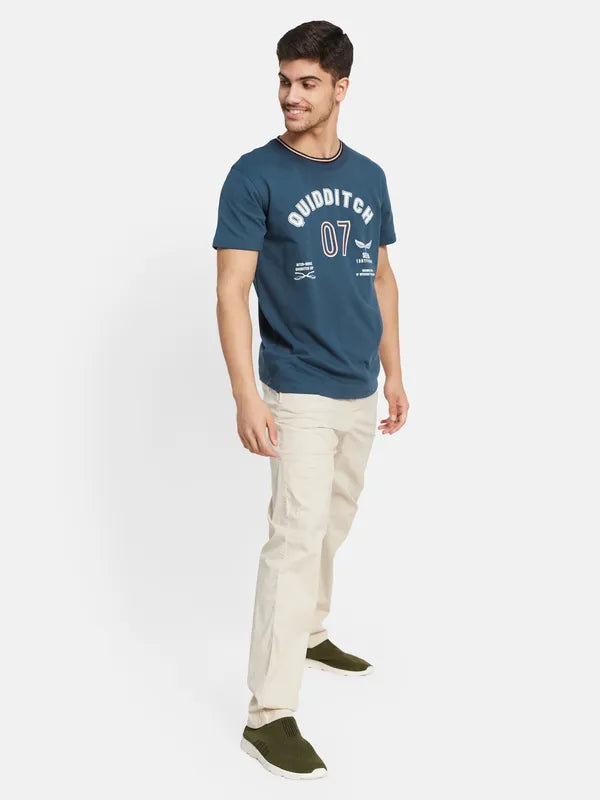 Warner Bros Harry Potter Typographic Print T-Shirt