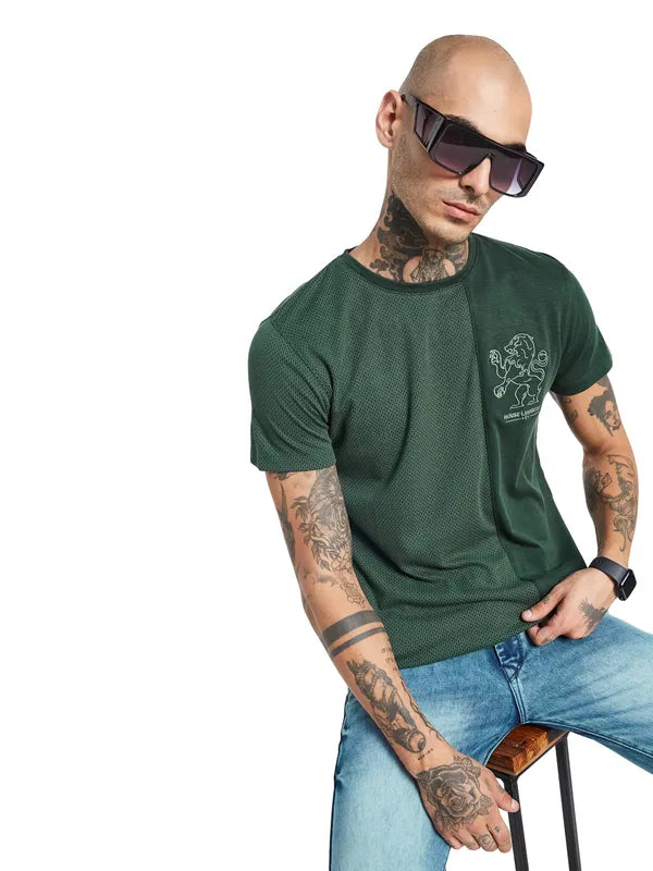 Octave Round Neck Cotton T-Shirt