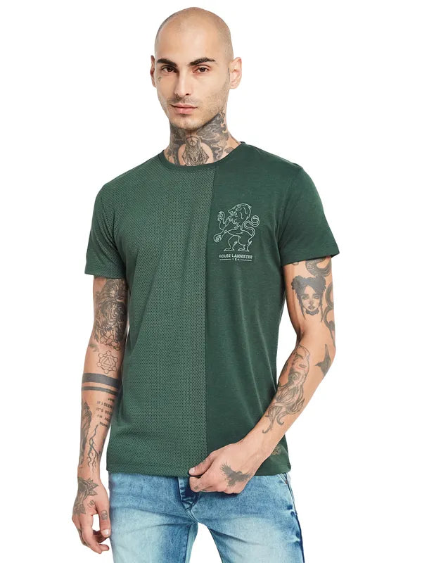 Octave Round Neck Cotton T-Shirt