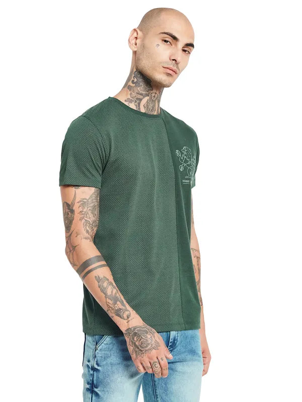 Octave Round Neck Cotton T-Shirt