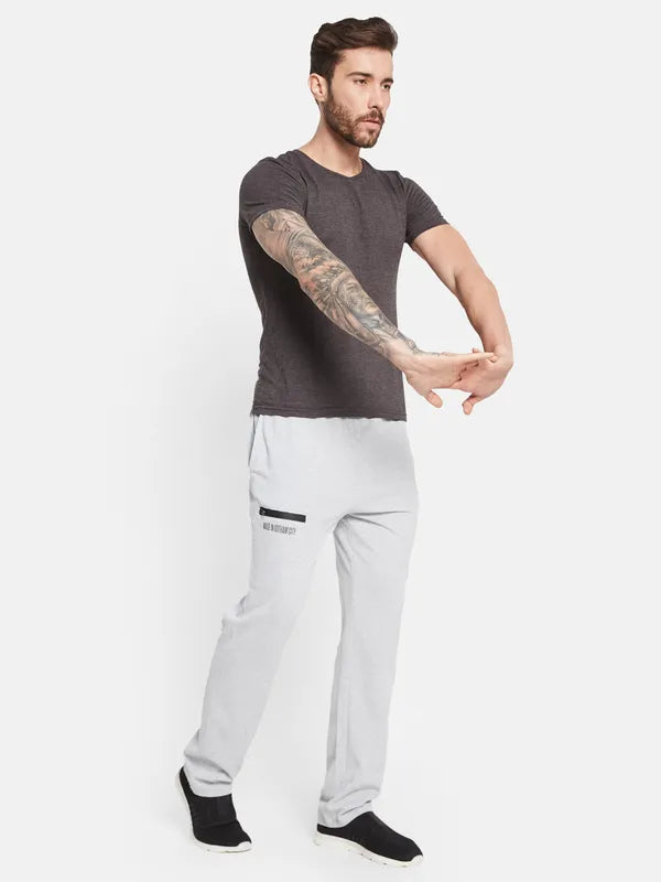 Octave Ss24 Men Cotton Mid Rise Track Pants