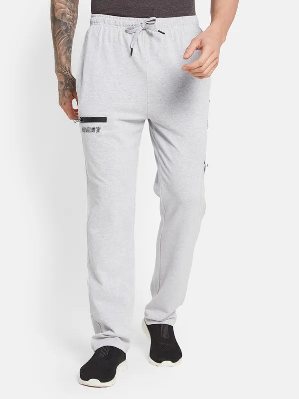 Octave Ss24 Men Cotton Mid Rise Track Pants