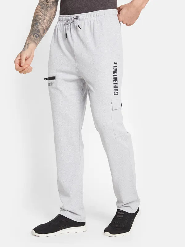 Octave Ss24 Men Cotton Mid Rise Track Pants