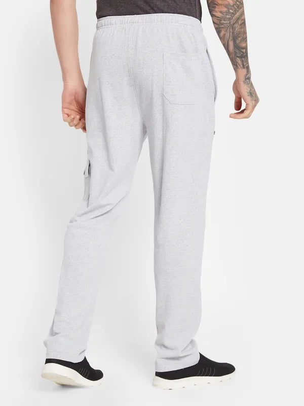 Octave Ss24 Men Cotton Mid Rise Track Pants