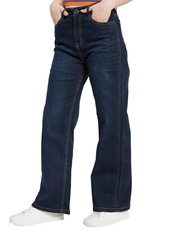 Loose Fit High Jeans