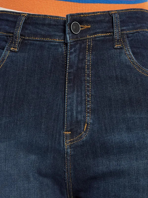 Loose Fit High Jeans