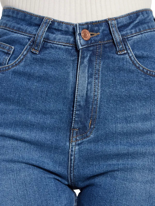Regular Fit High Jeans