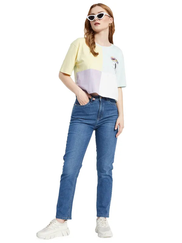 Regular Fit High Jeans