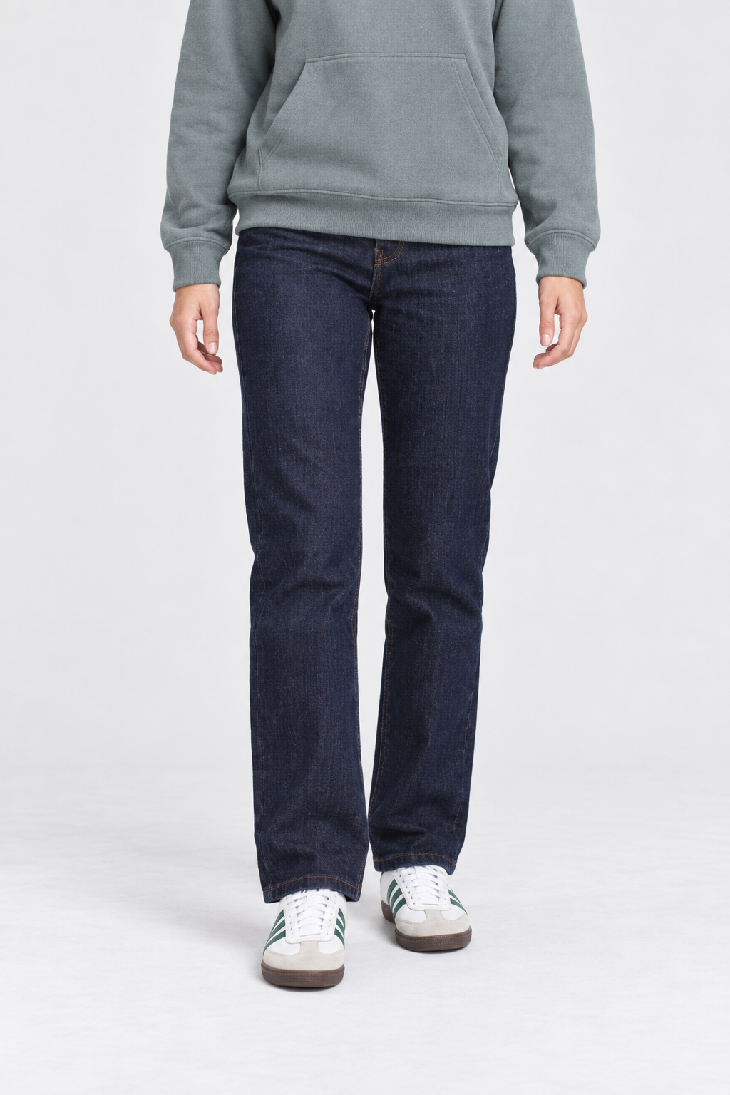 Women’s Deep Indigo Straight Fit Jeans |