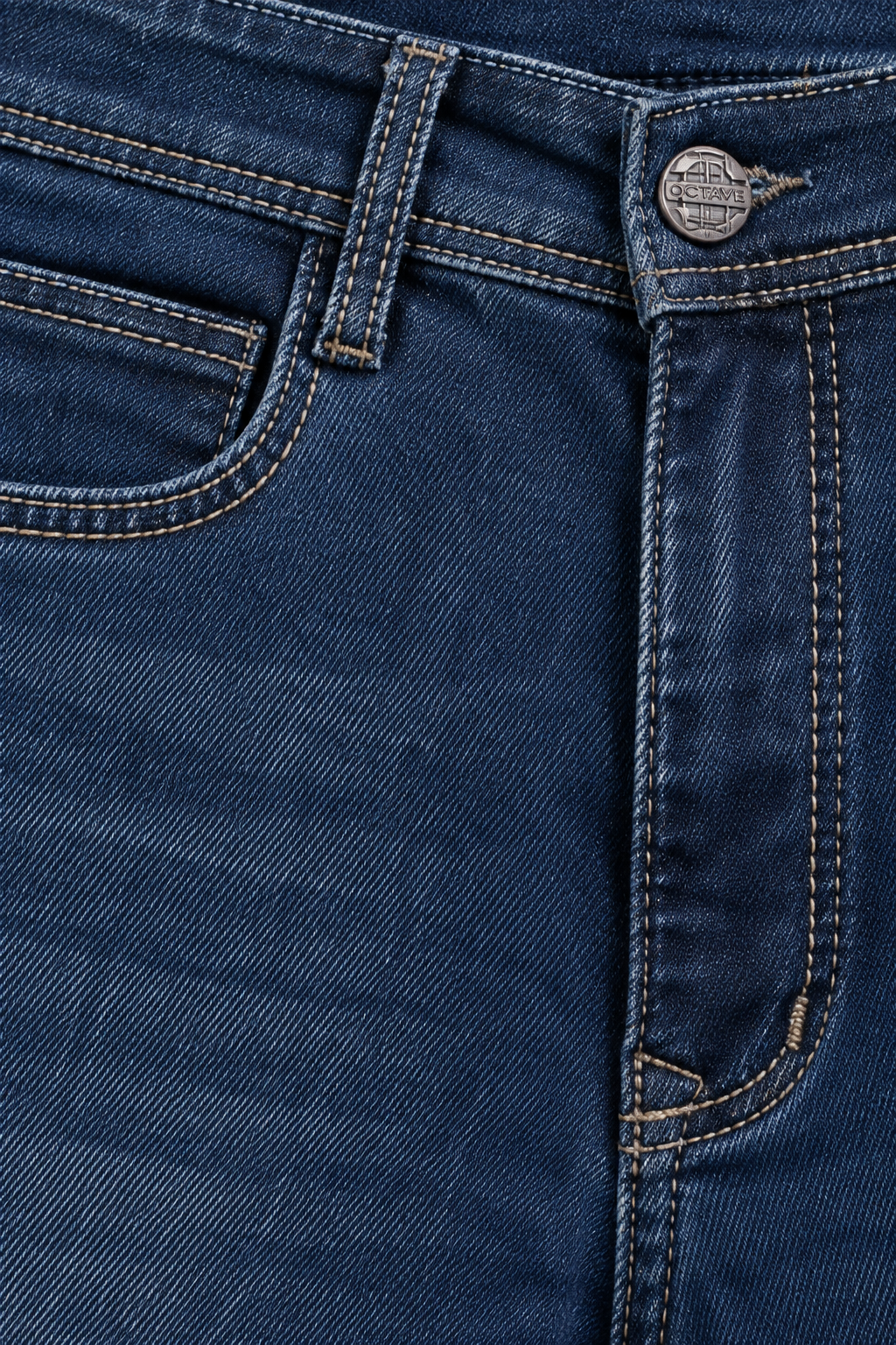 Women’s Deep Forest Denim Bootcut Jeans – High Rise Regular Comfort Fit