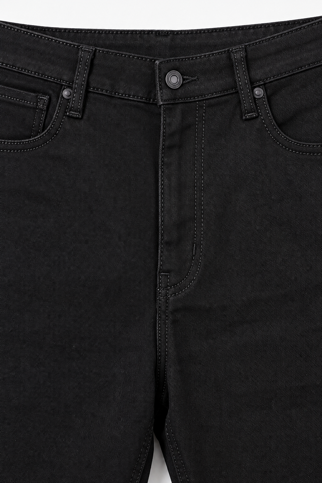 Women’s Black Bootcut Jeans – Regular Fit High-Rise Denim Jeans