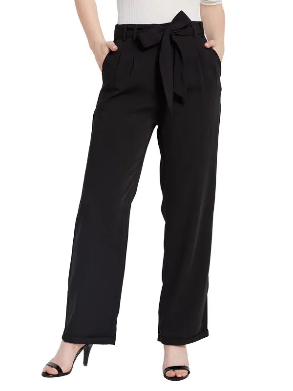 High Waisted Trouser With Belt