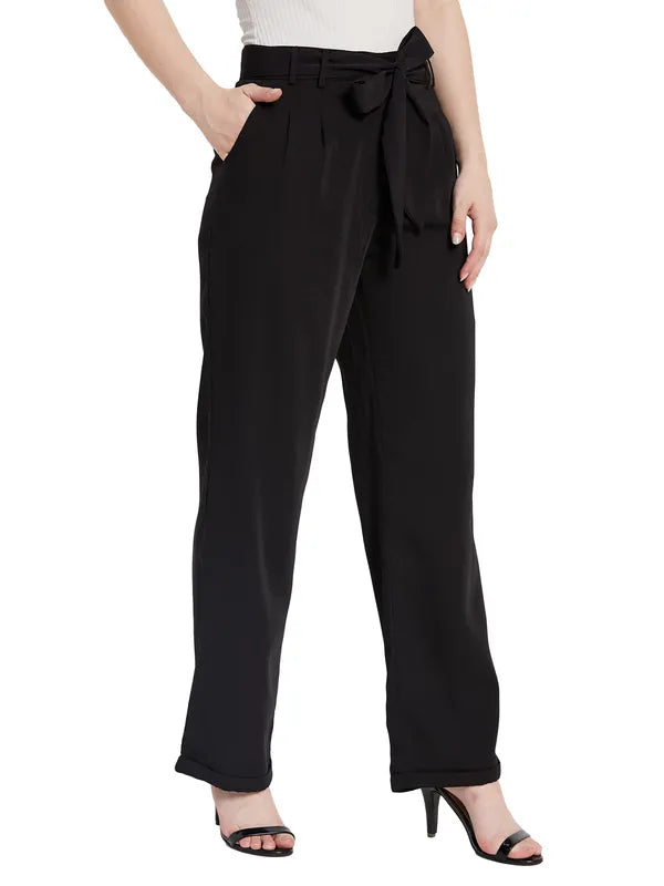 High Waisted Trouser With Belt