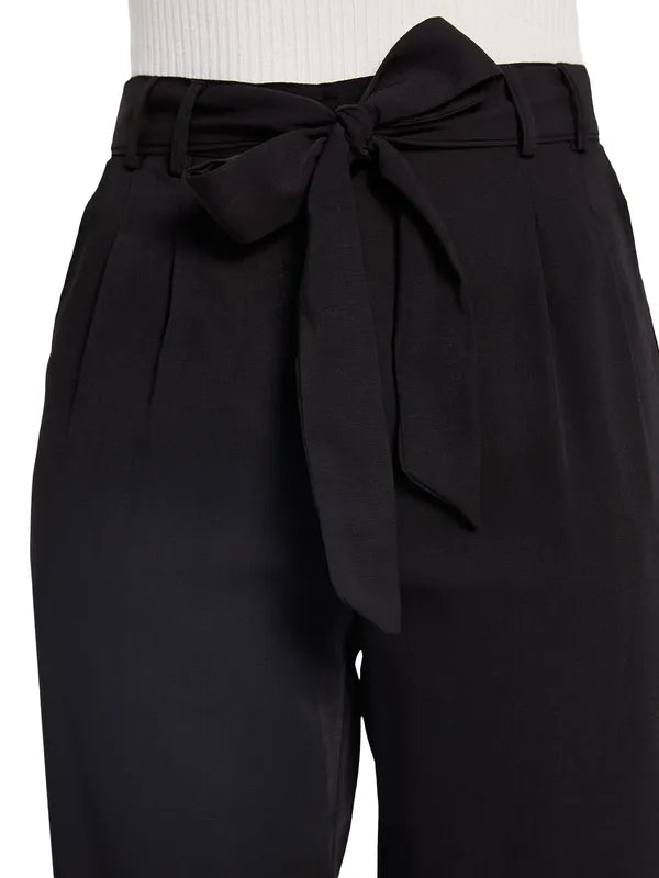 High Waisted Trouser With Belt