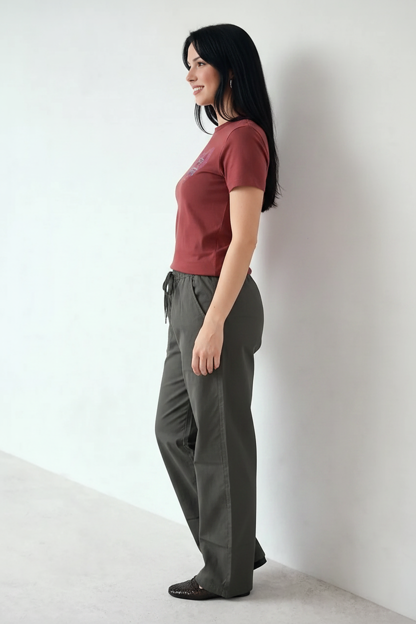 Women Army Regular Fit Track Pants