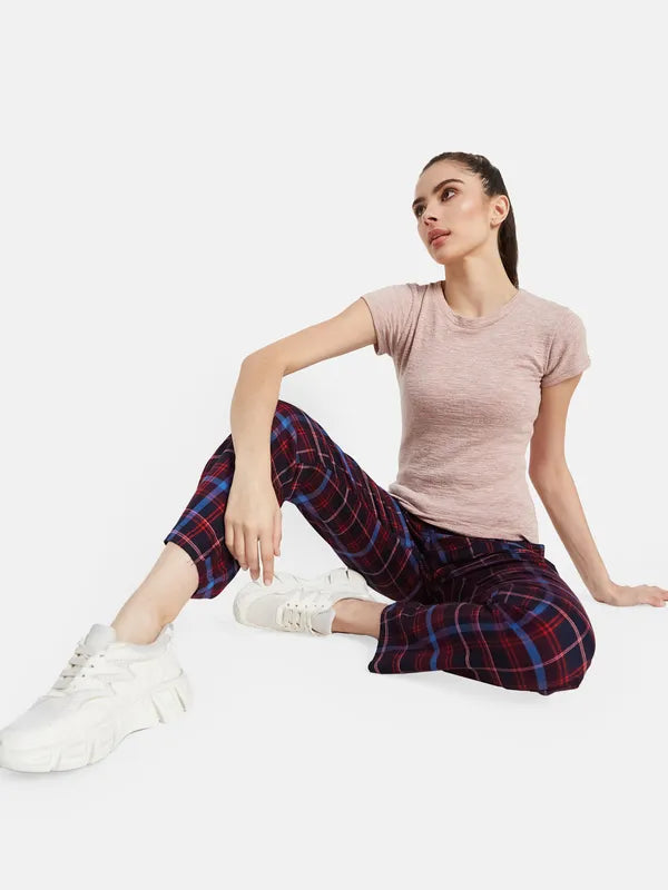 Shadow Check Trackpants