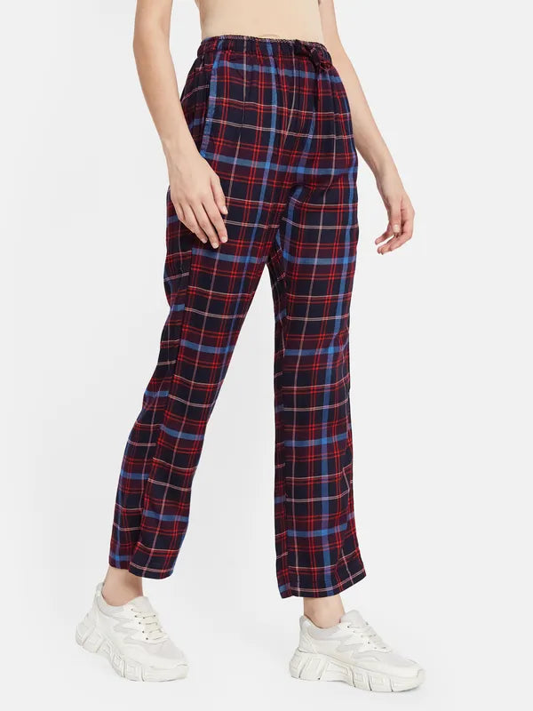 Shadow Check Trackpants