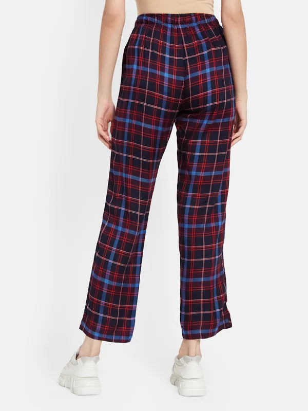 Shadow Check Trackpants