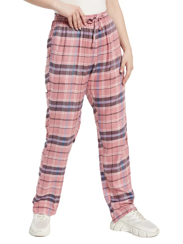 Check Print Lower With Drawstring