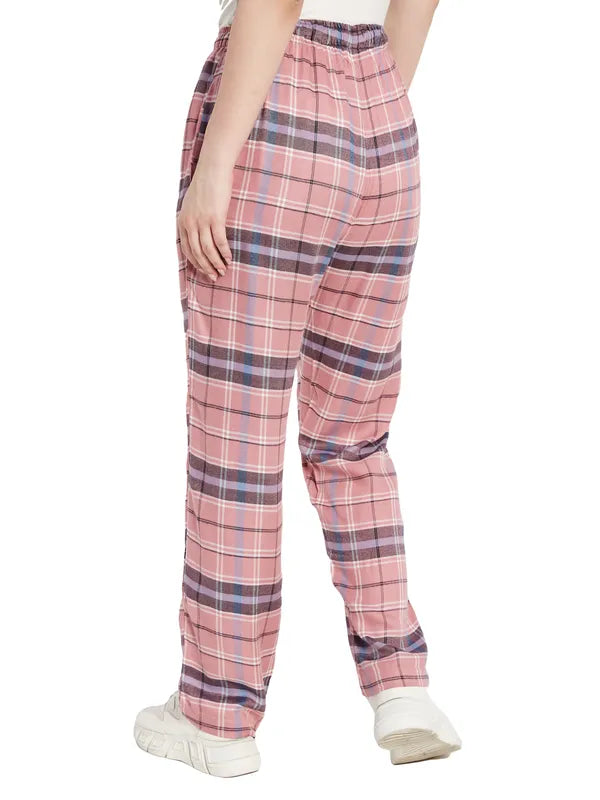 Check Print Lower With Drawstring