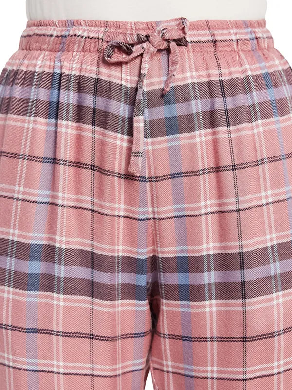 Check Print Lower With Drawstring