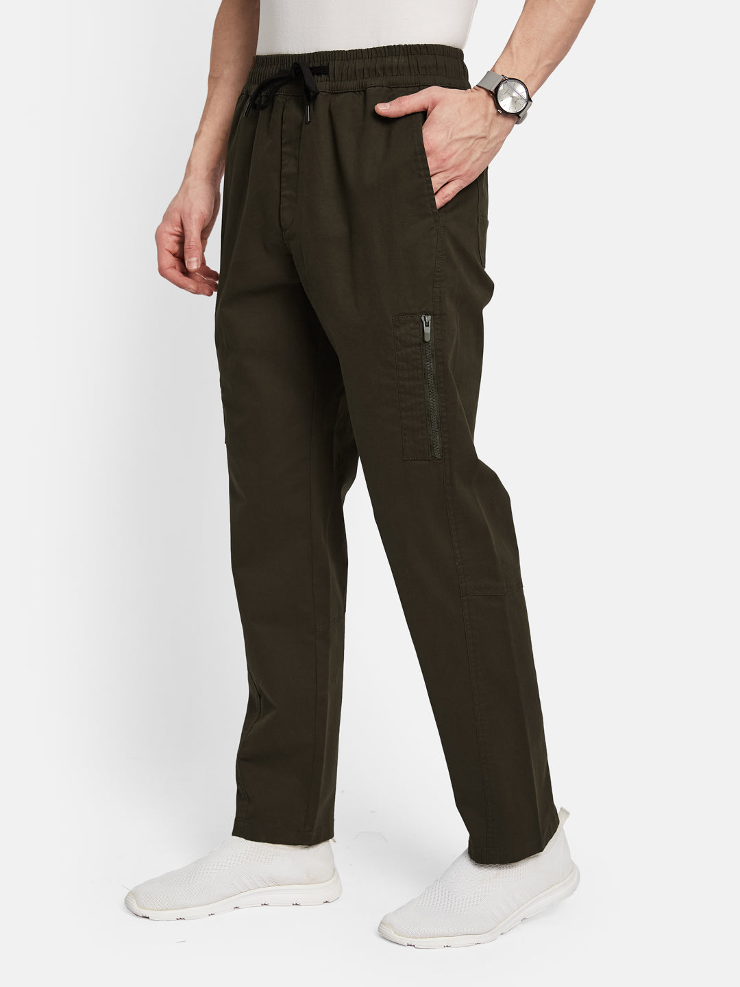 Octave Men Cotton Track Pants